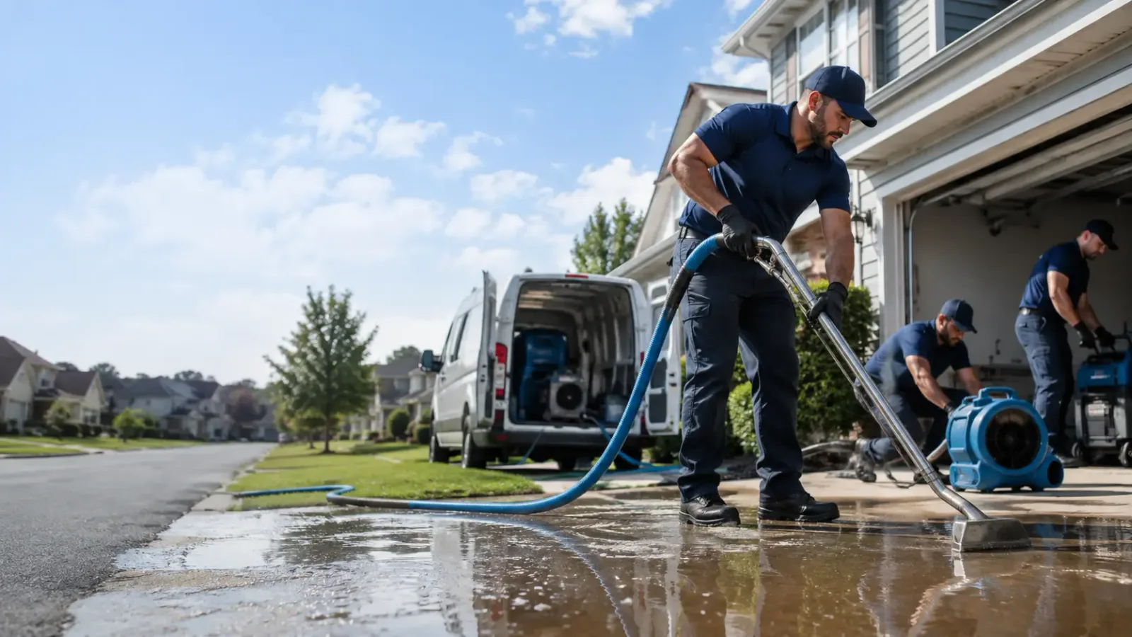 Flood Damage Restoration in Carmen, OK
